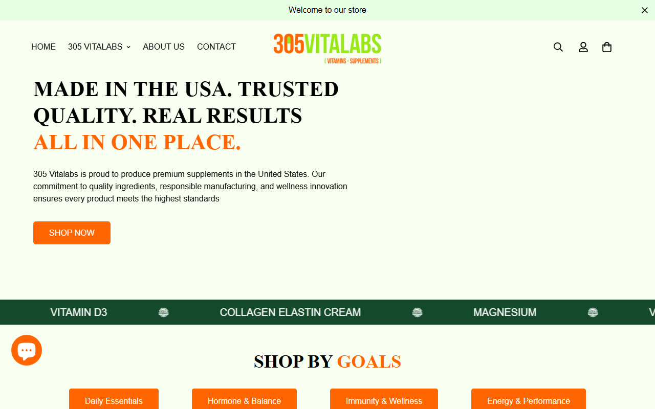 305vitalabs.com screenshot