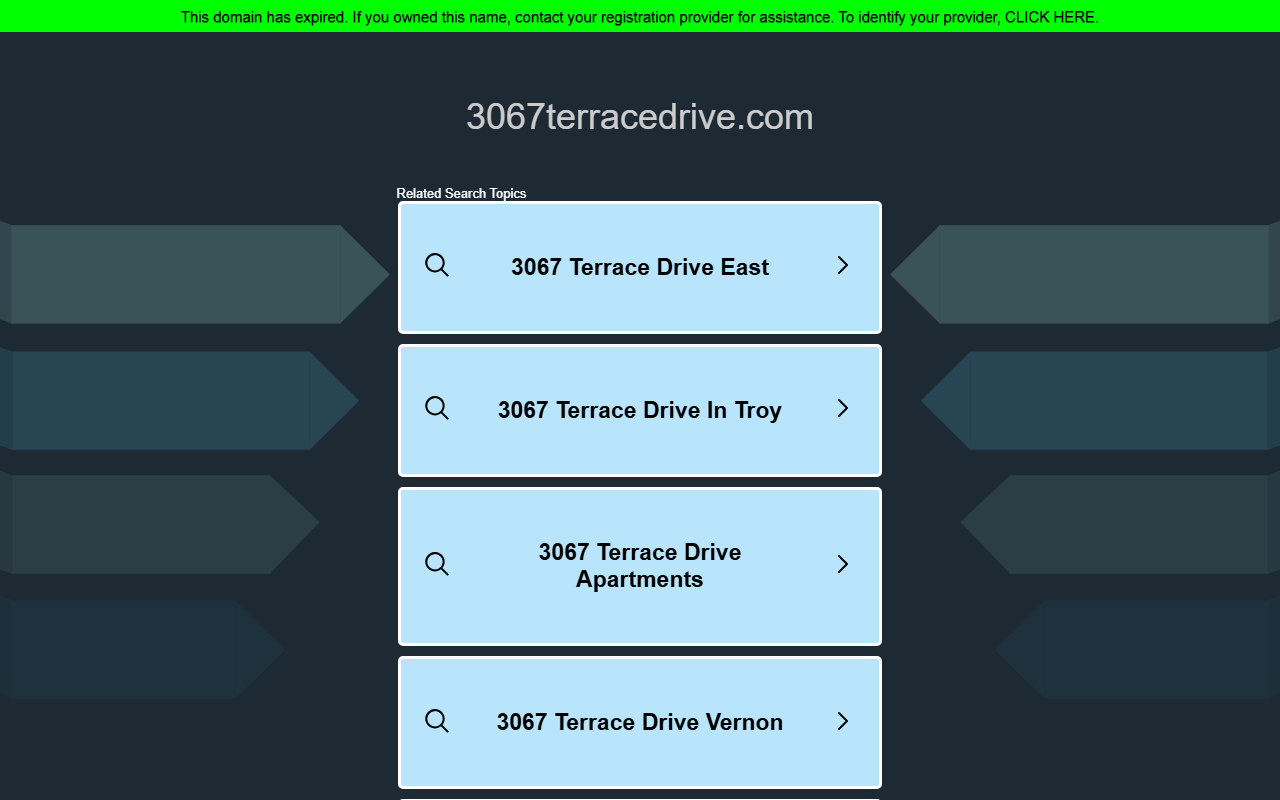 3067terracedrive.com screenshot