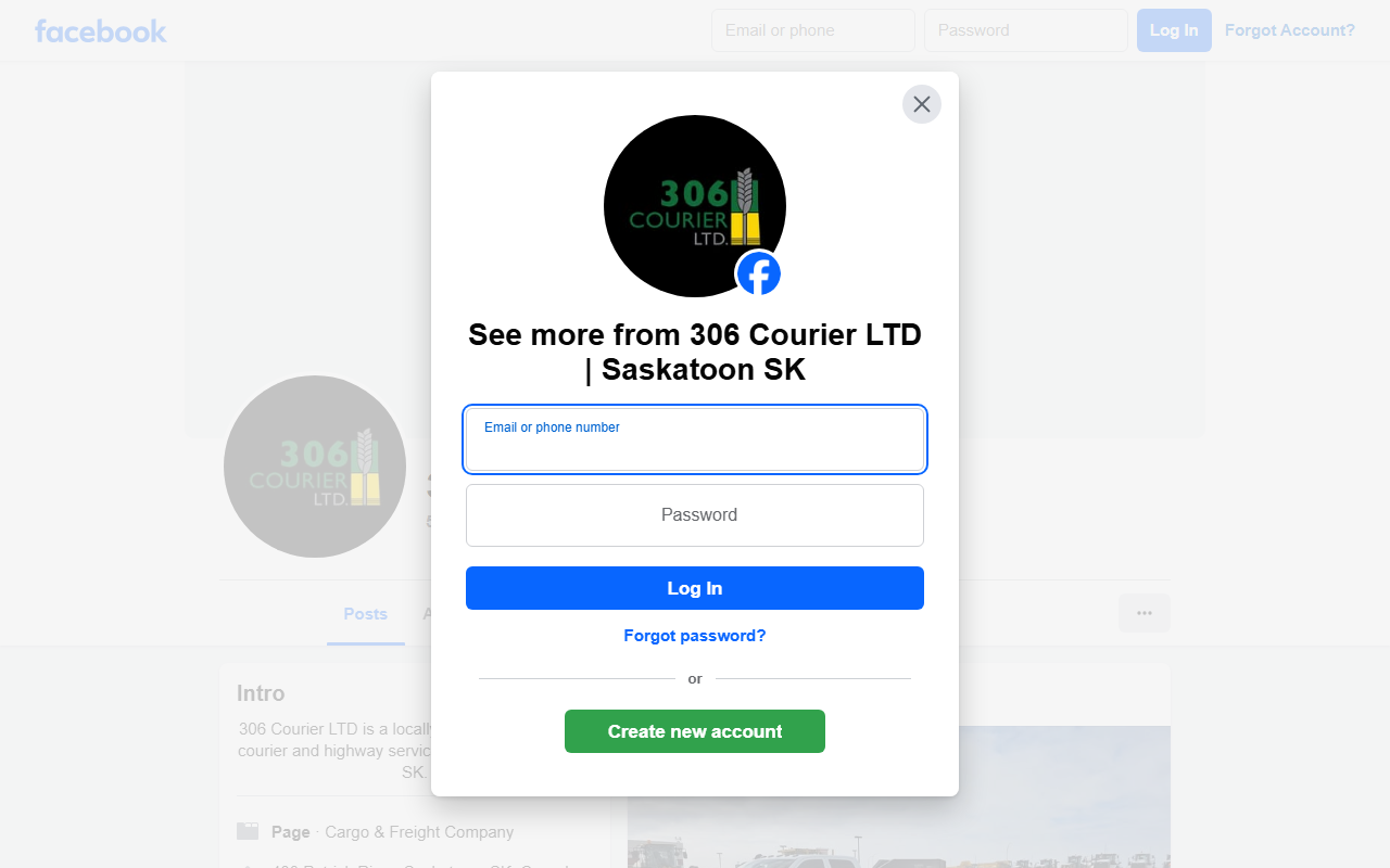 306courier.com screenshot