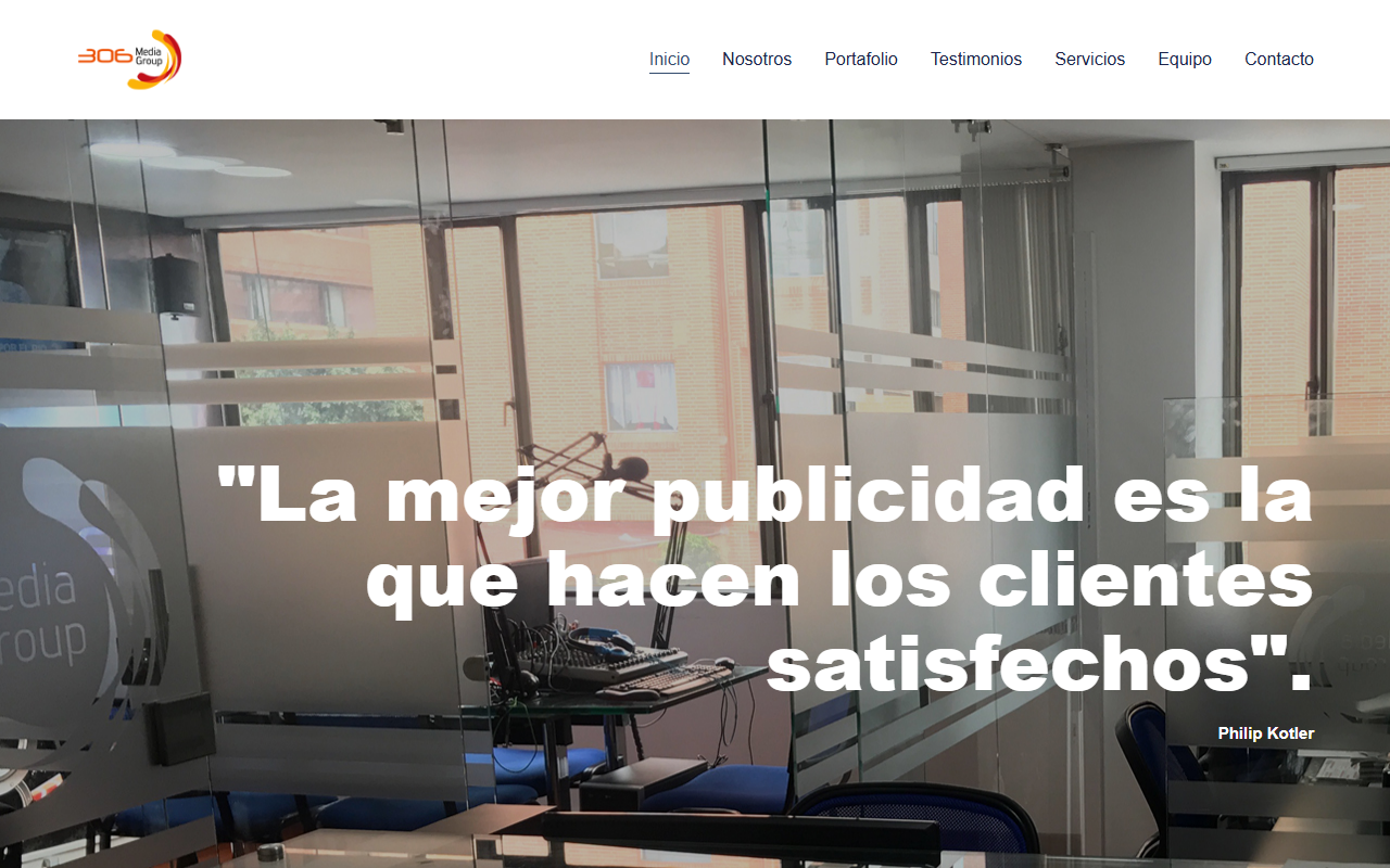 306mediagroup.com screenshot
