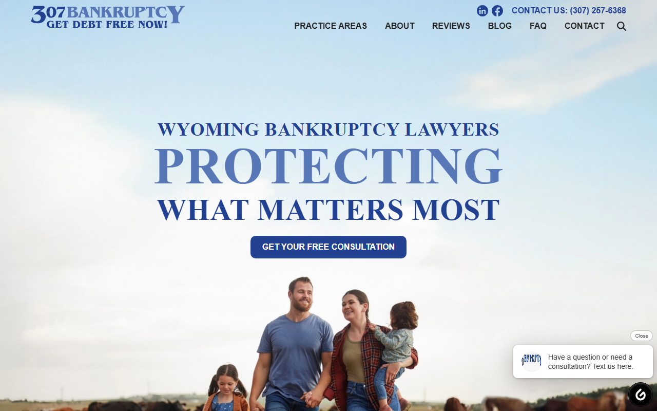 307bankruptcy.com screenshot