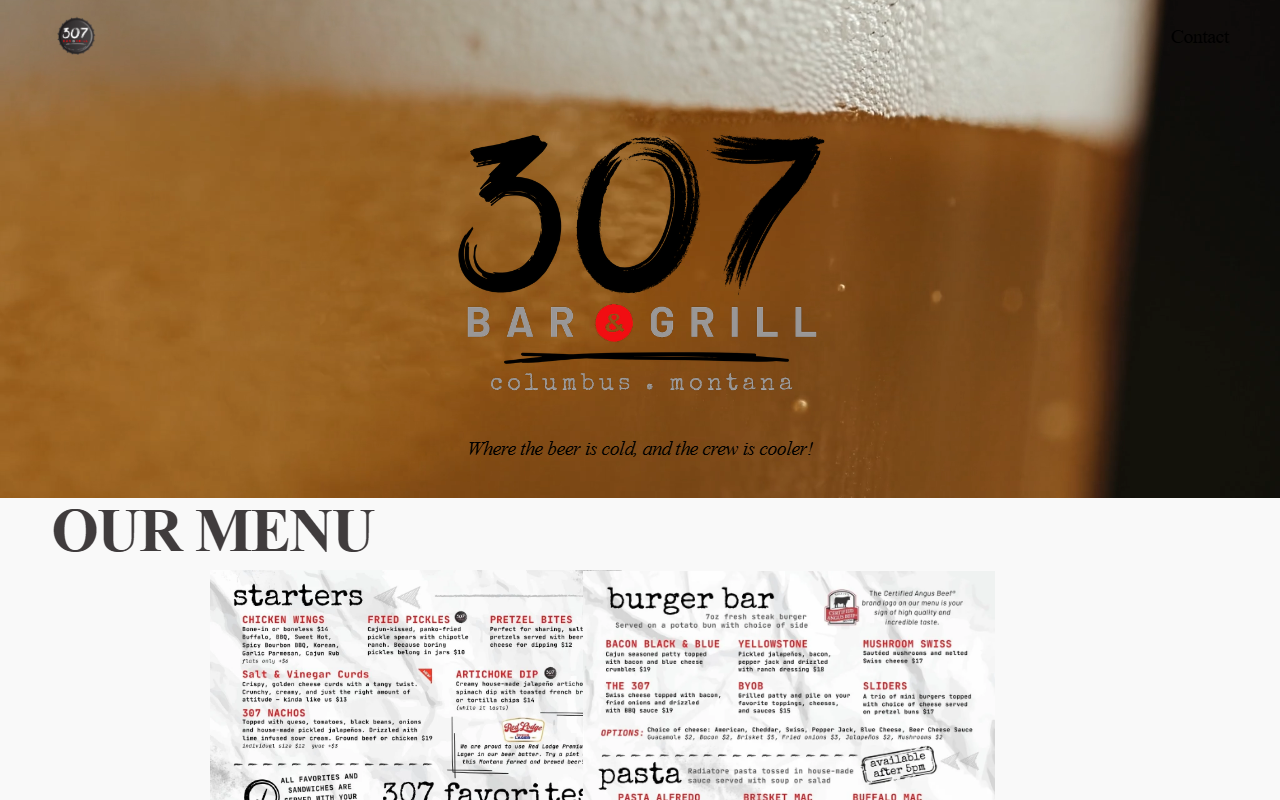 307barandgrill.com screenshot
