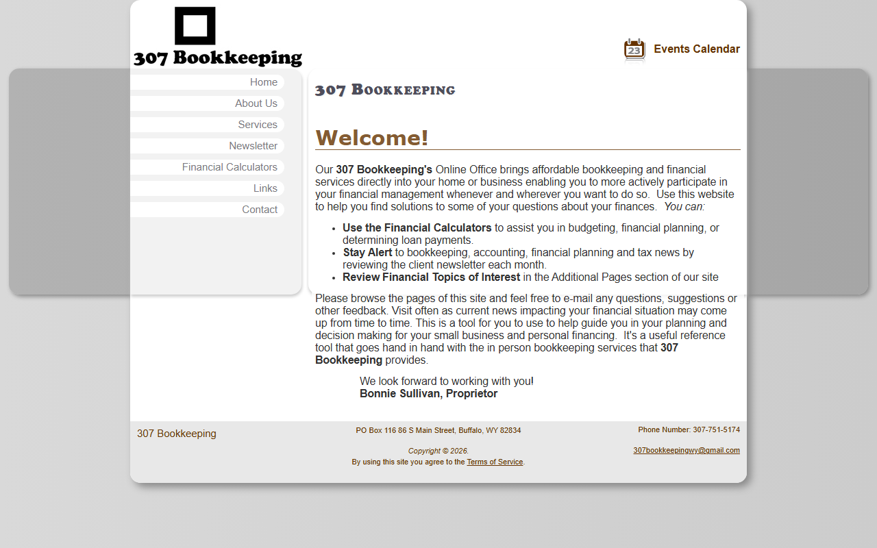 307bookkeepingwy.com screenshot