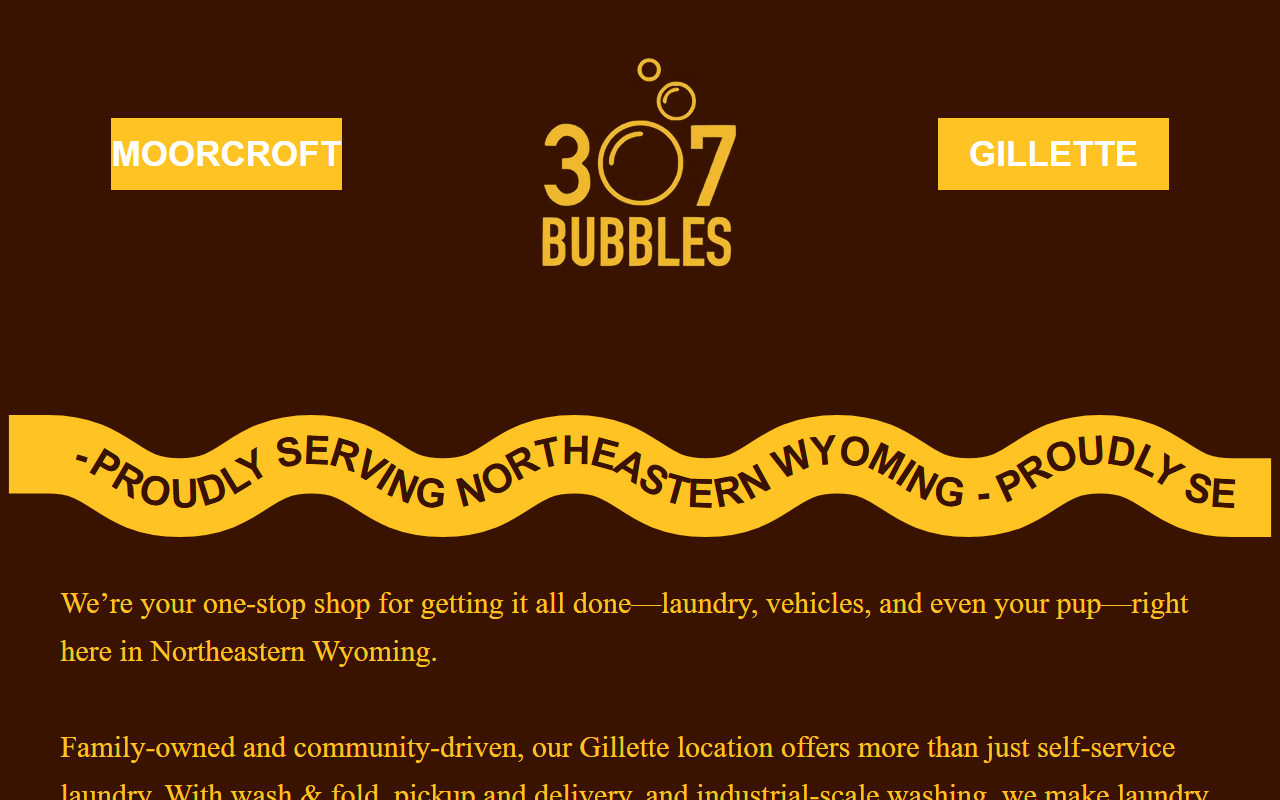 307bubbles.com screenshot