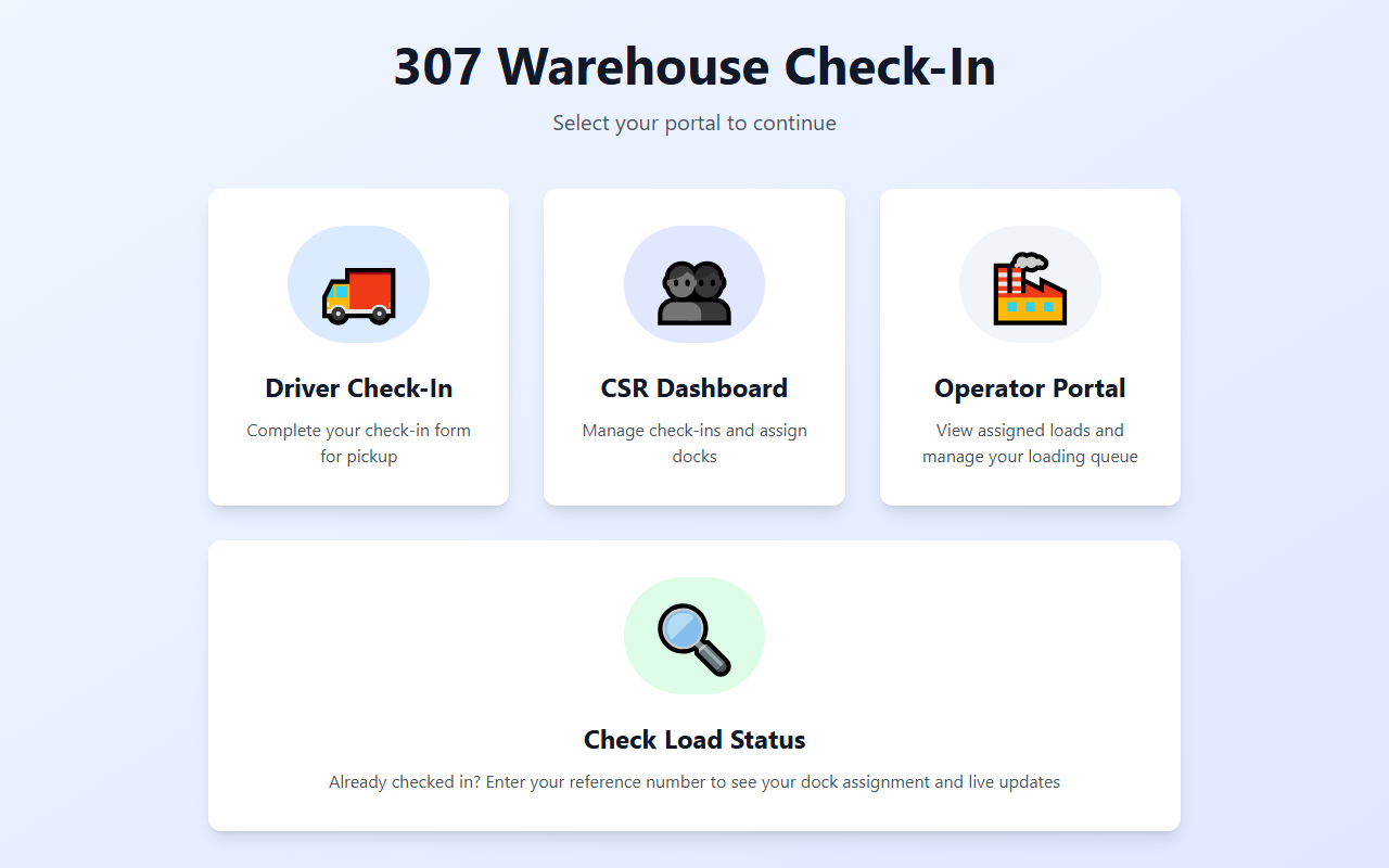 307check-in.com screenshot