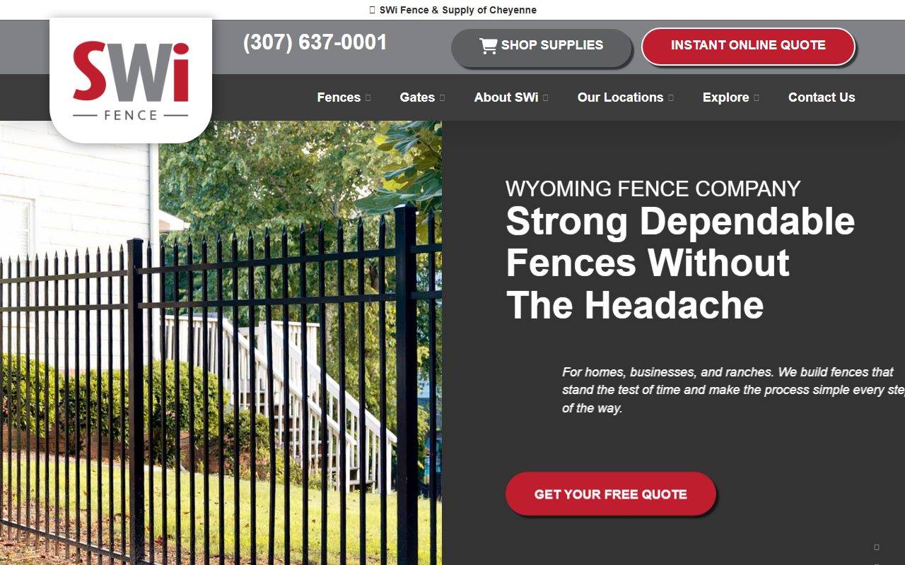 307fencing.com screenshot