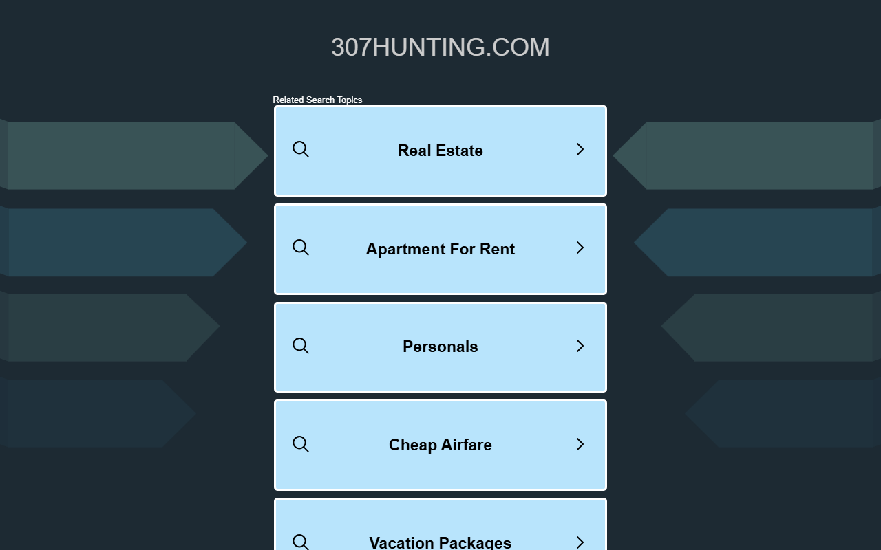 307hunting.com screenshot