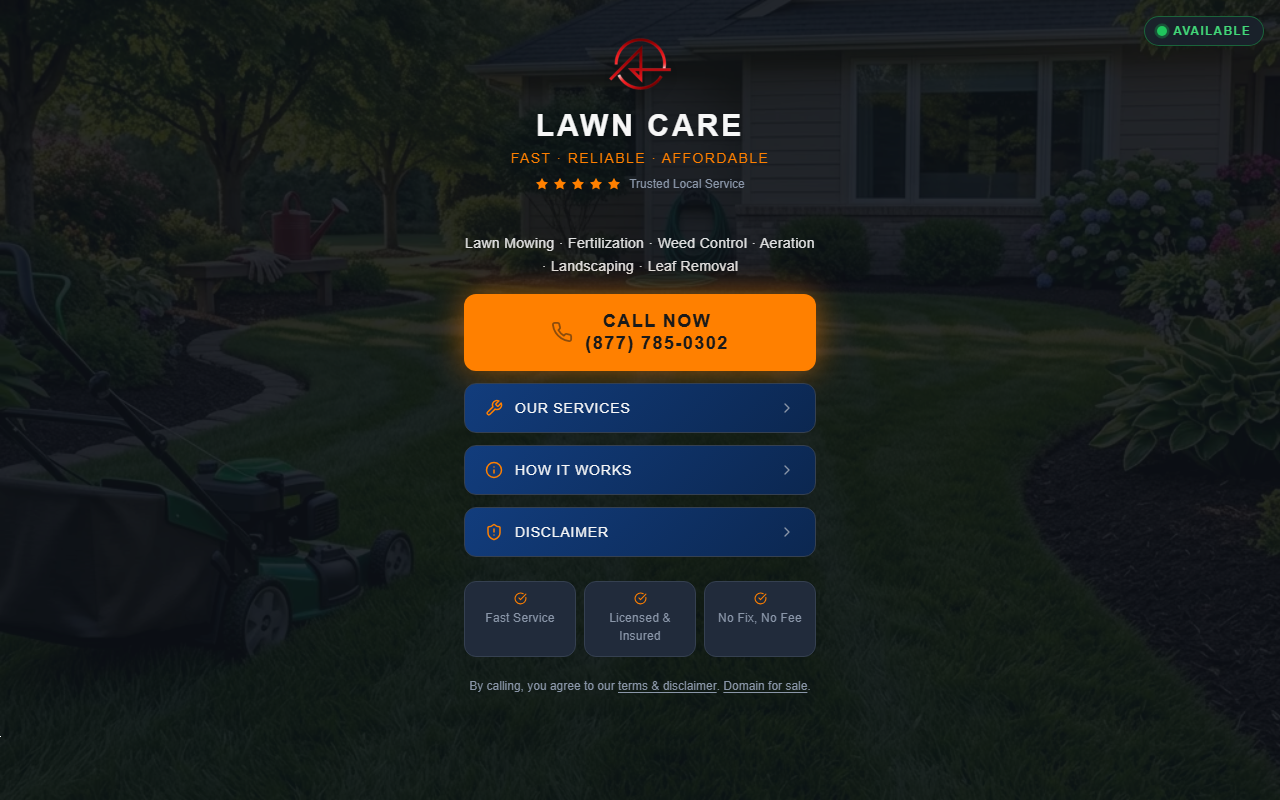 307lawndoctor.com screenshot