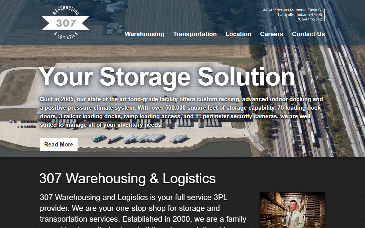 307logistics.com screenshot