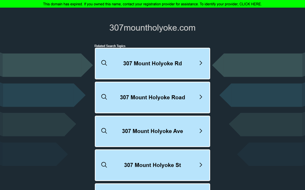 307mountholyoke.com screenshot