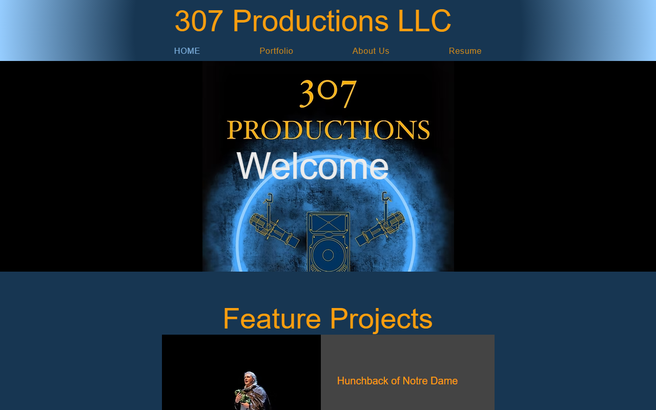 307productions.com screenshot