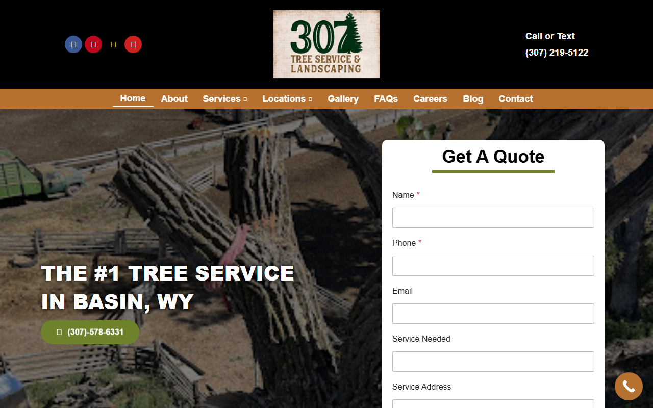307treeservices.com screenshot