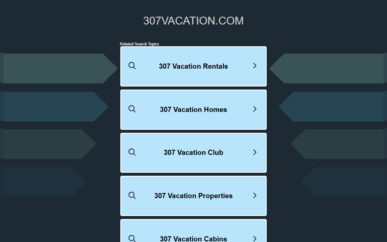 307vacation.com screenshot