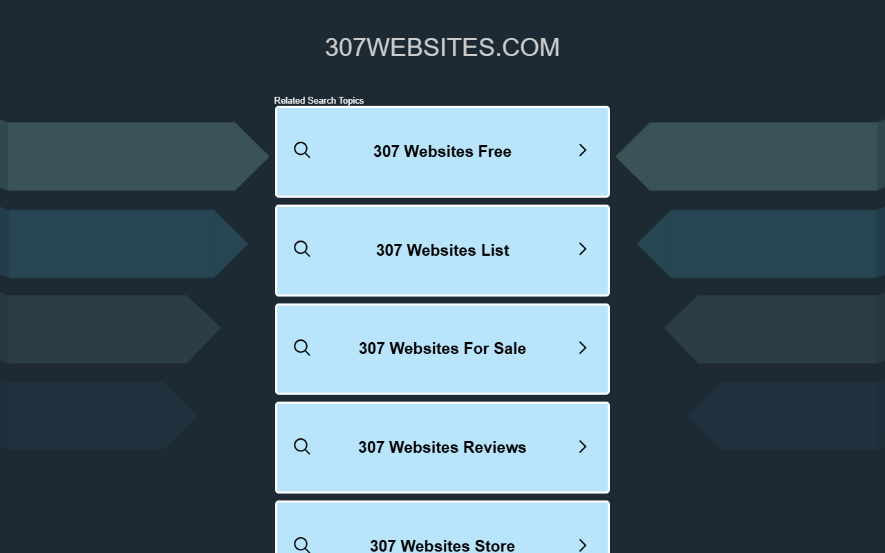 307websites.com screenshot