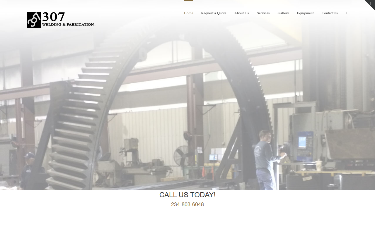 307weldingfab.com screenshot