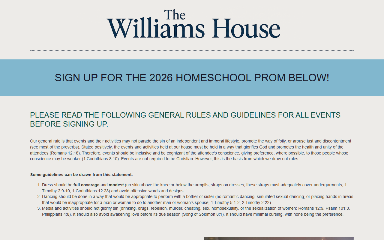 307williamshouse.com screenshot