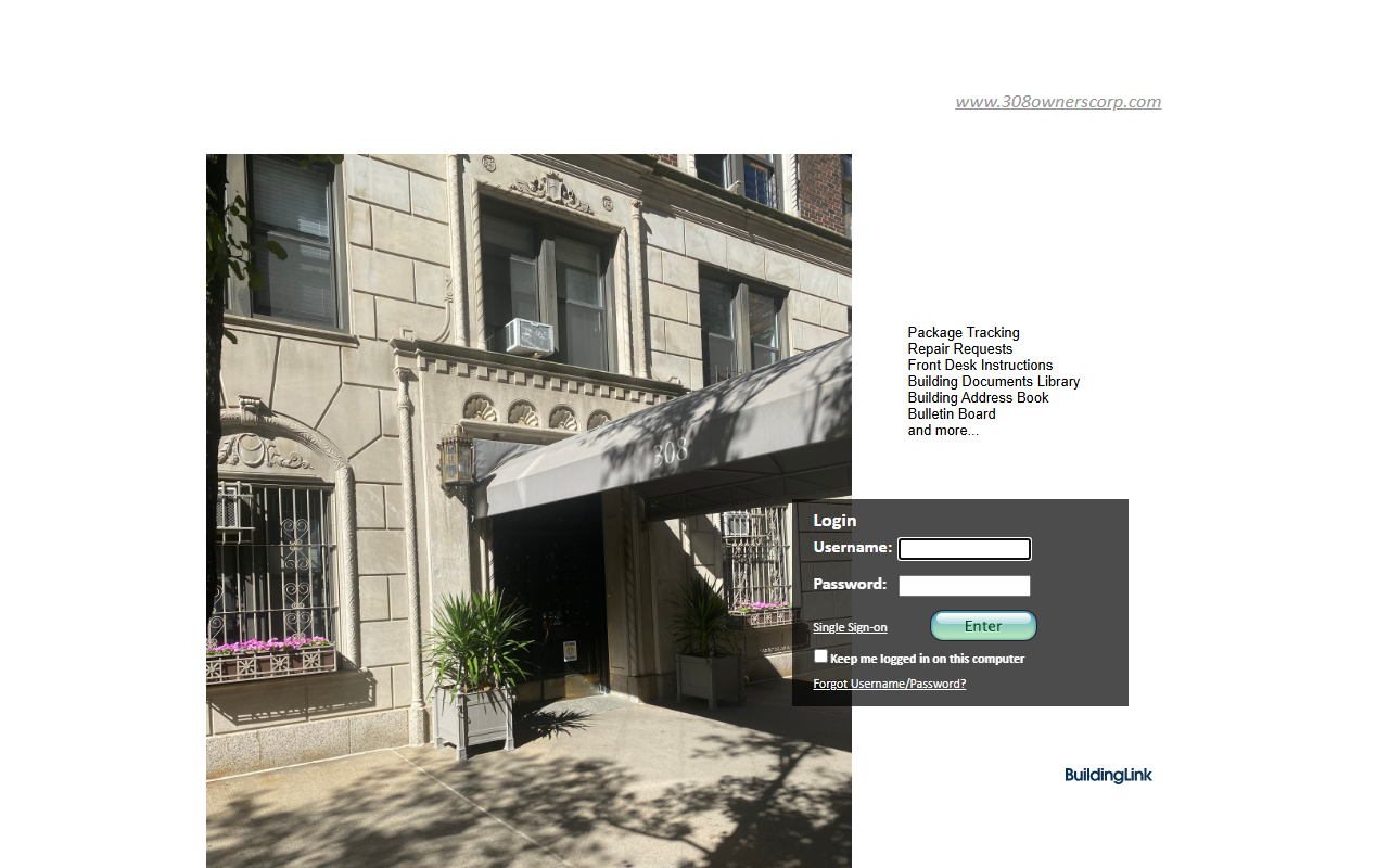 308ownerscorp.com screenshot