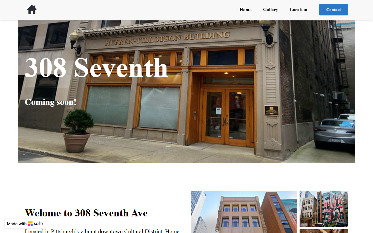 308seventh.com screenshot