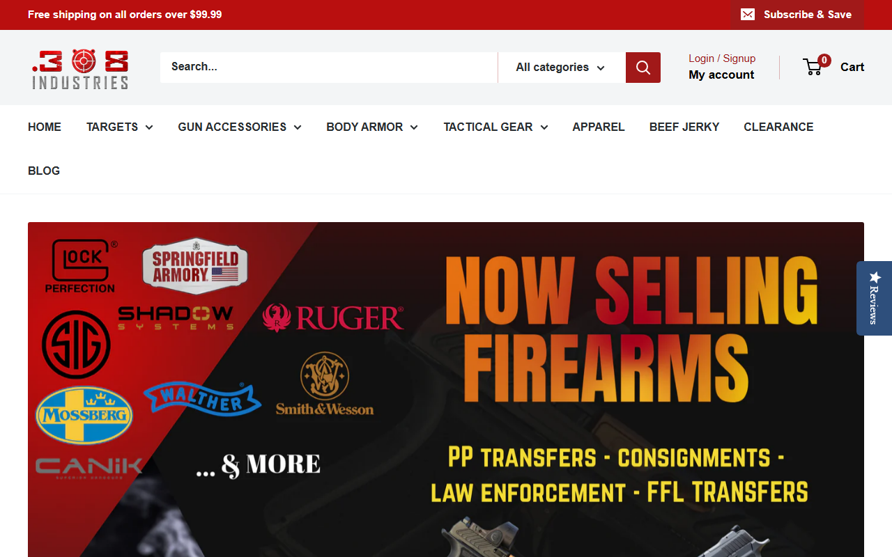 308steeltargets.com screenshot