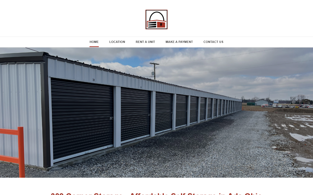 309cornerstorage.com screenshot