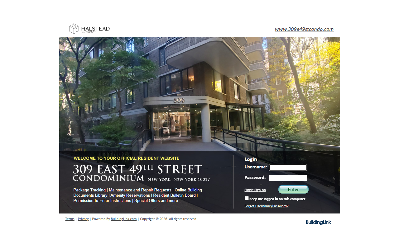 309e49stcondo.com screenshot