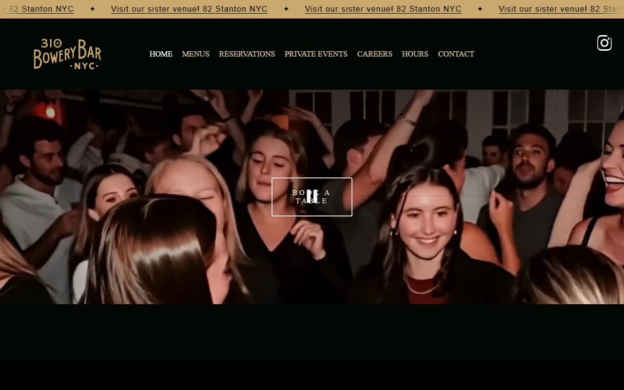 310bowerybar.com screenshot