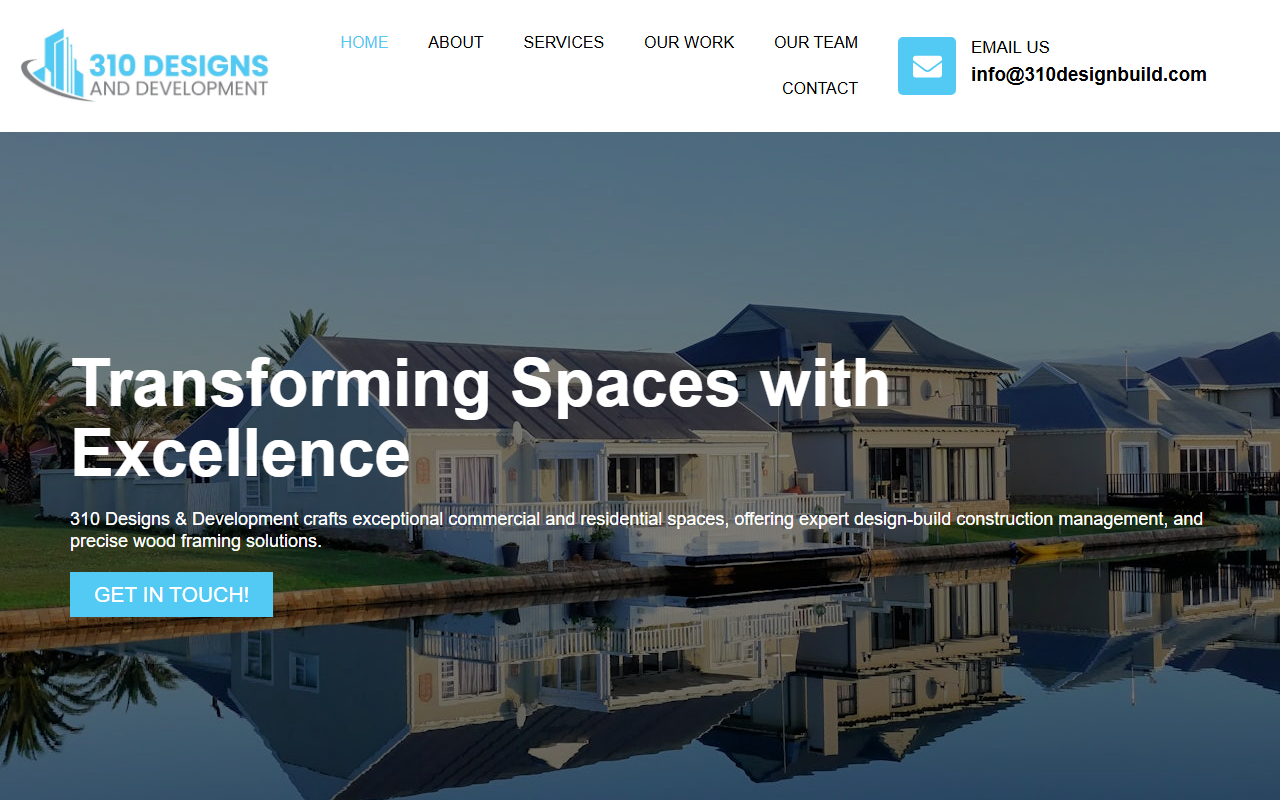 310designbuild.com screenshot