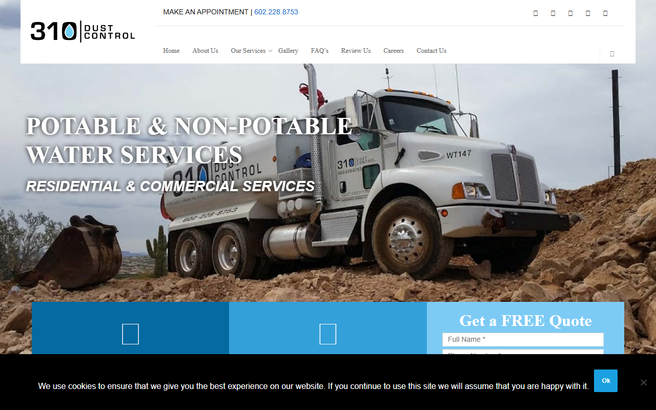 310dustcontrol.com screenshot