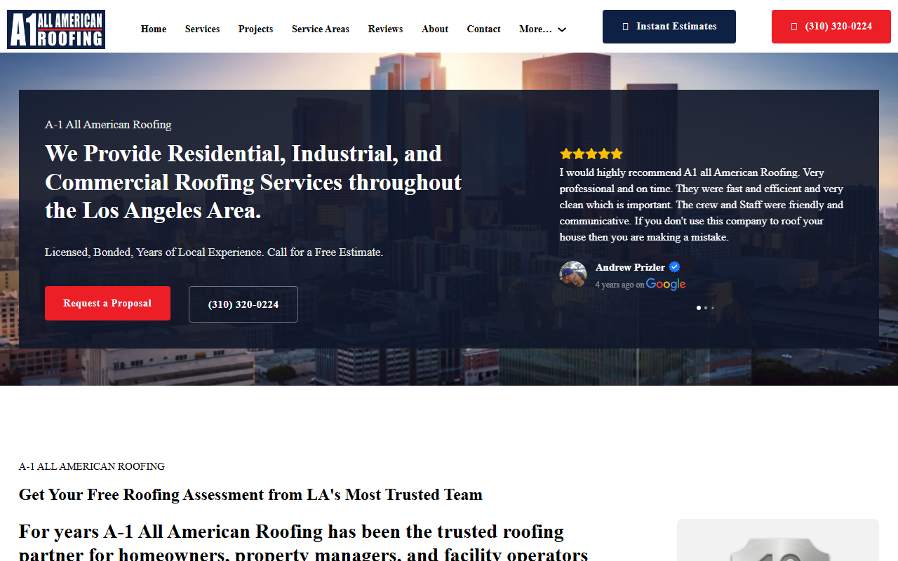 310getroof.com screenshot