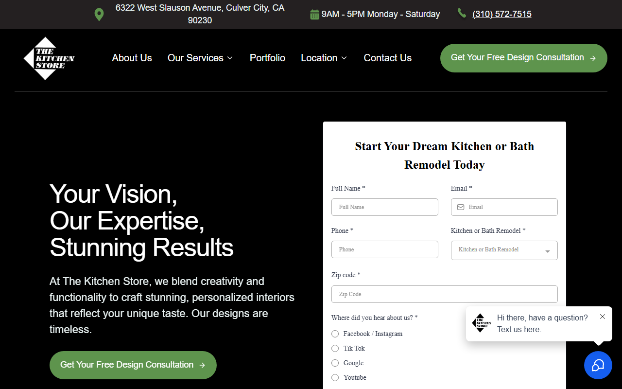 310kitchen.com screenshot