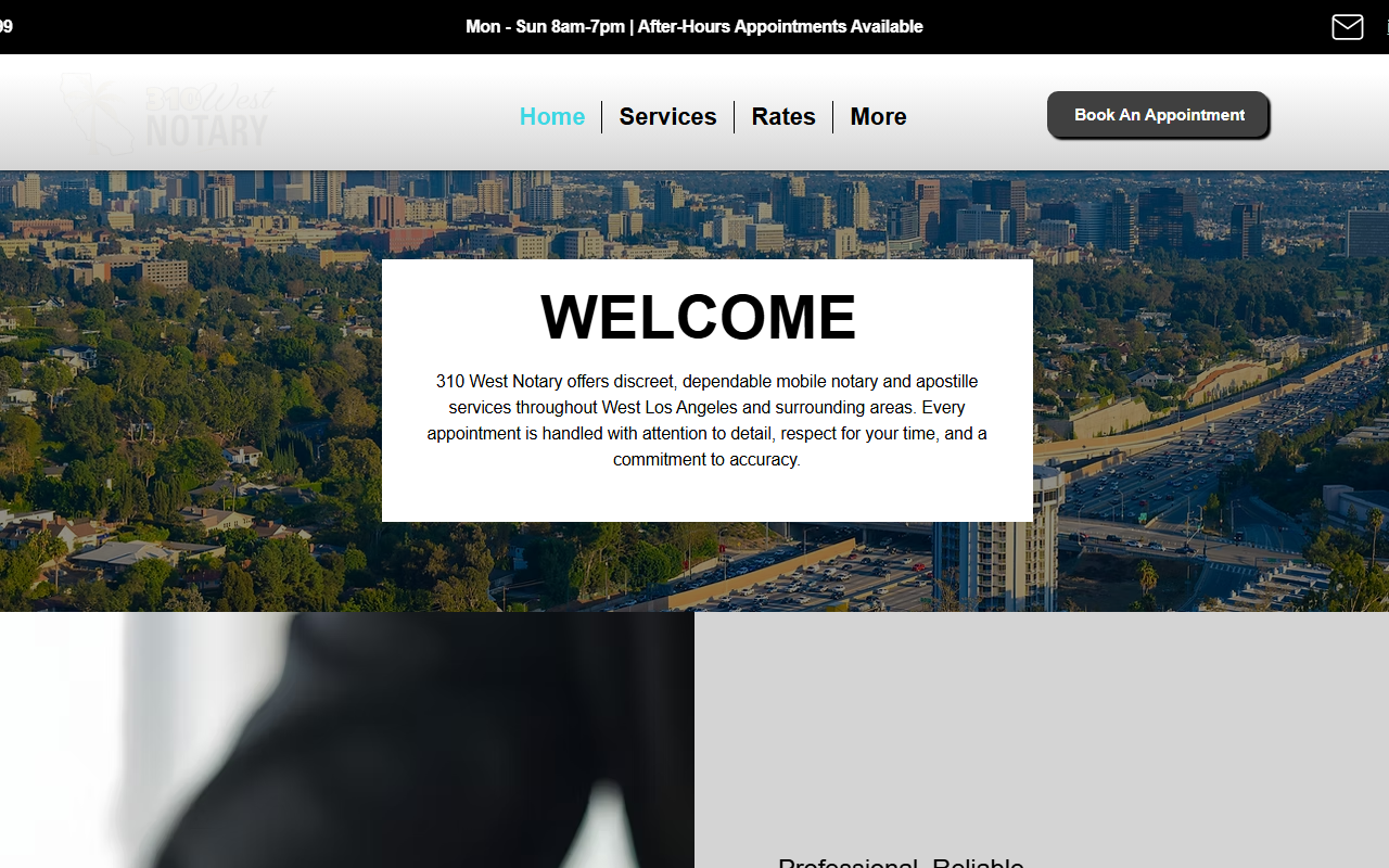 310westnotary.com screenshot