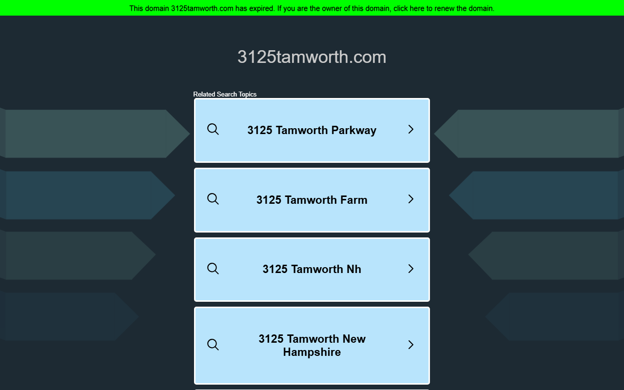 3125tamworth.com screenshot