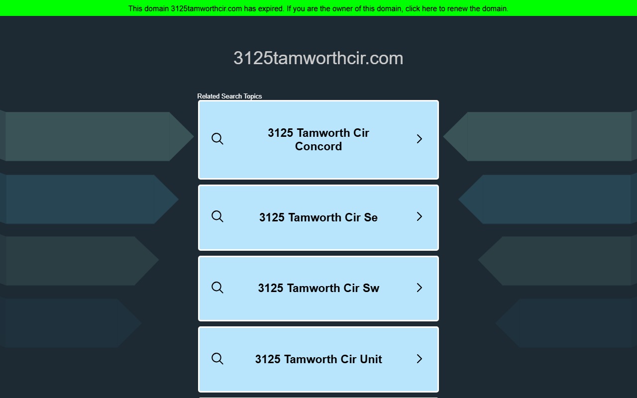 3125tamworthcir.com screenshot