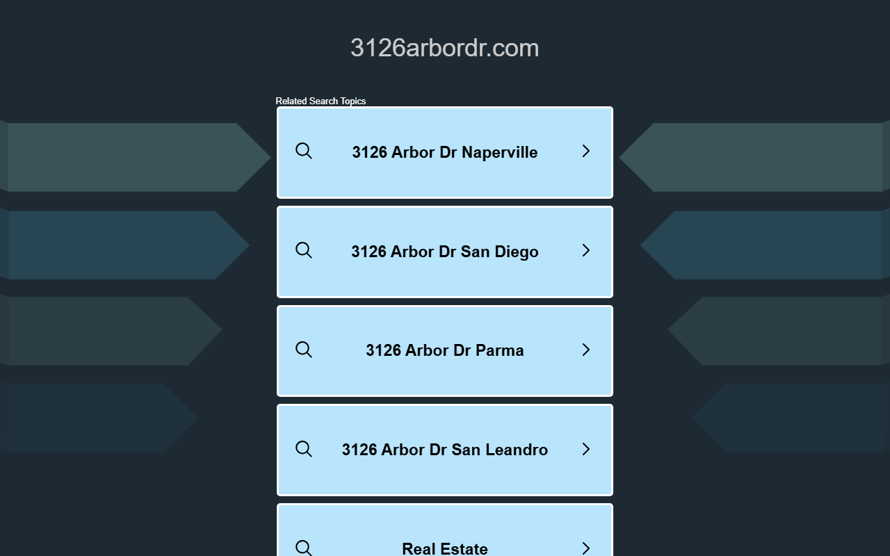 3126arbordr.com screenshot