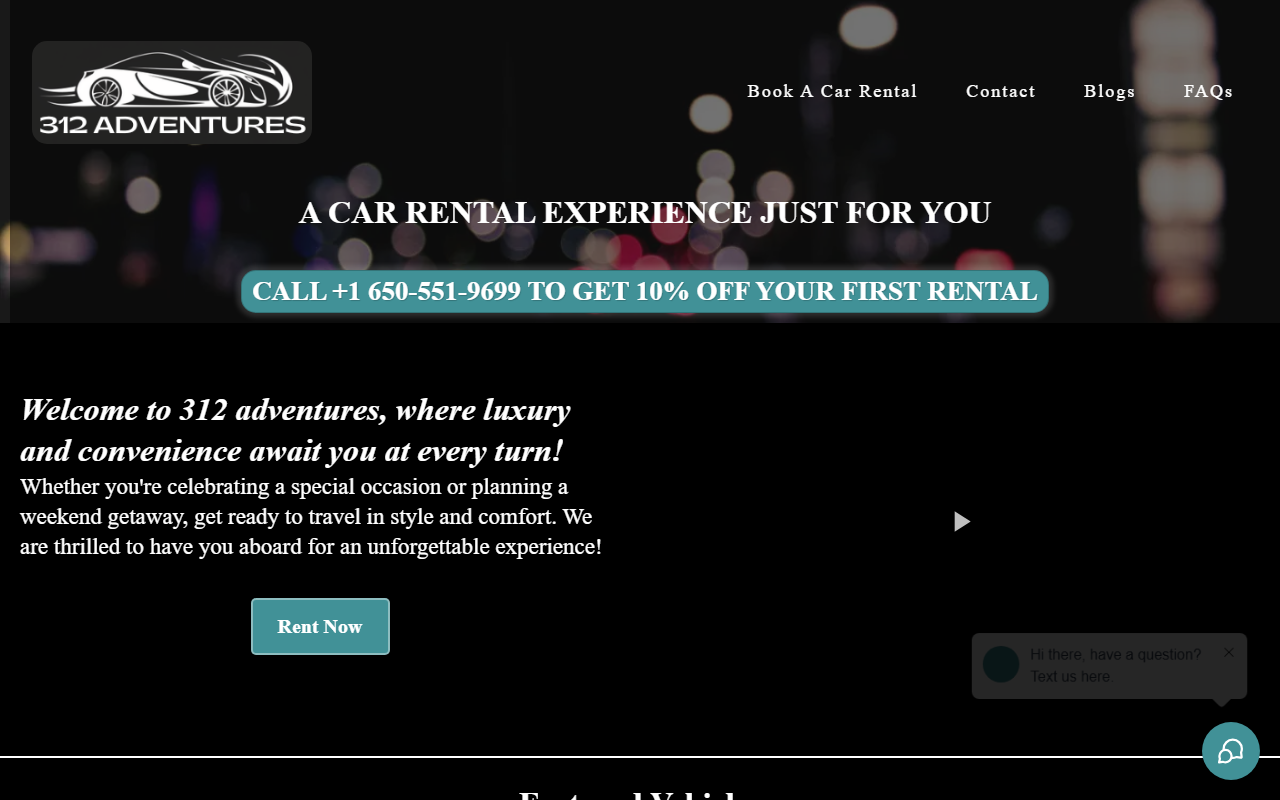 312adventures.com screenshot