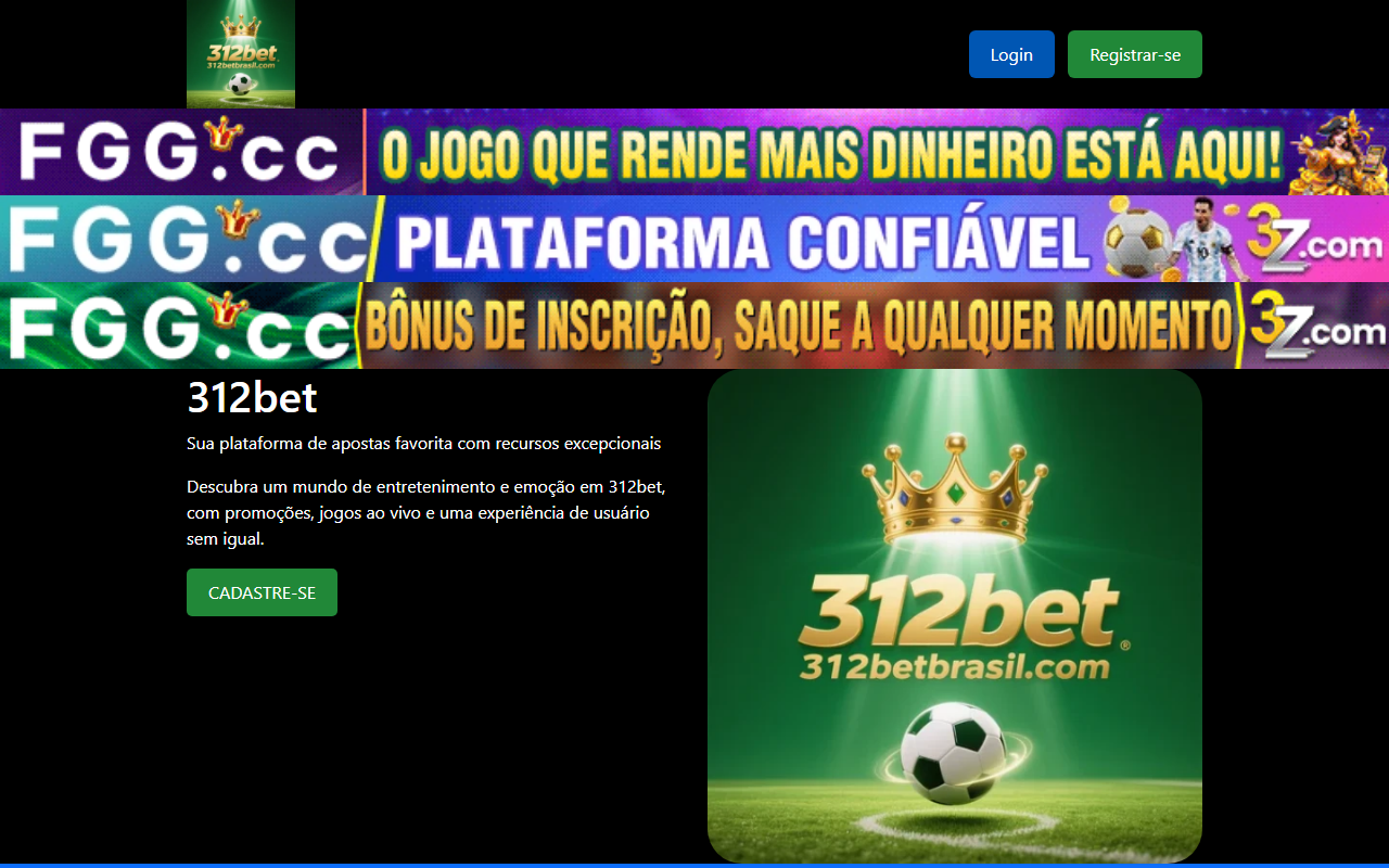 312betbrasil.com screenshot