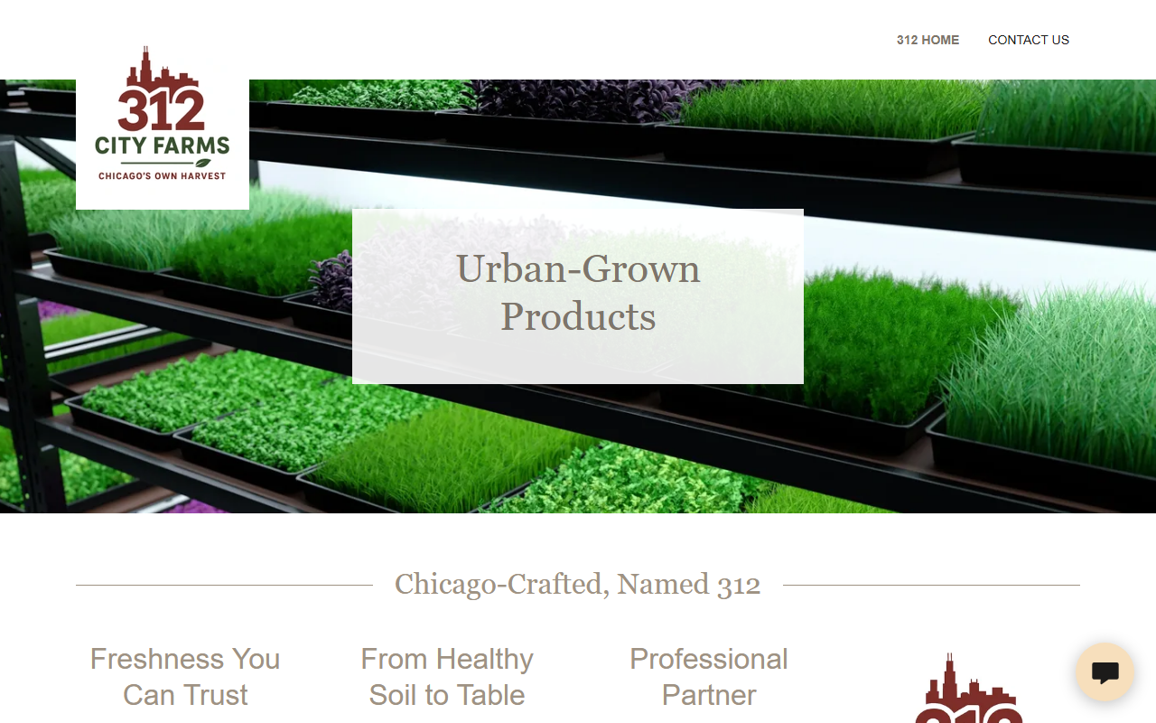 312cityfarms.com screenshot
