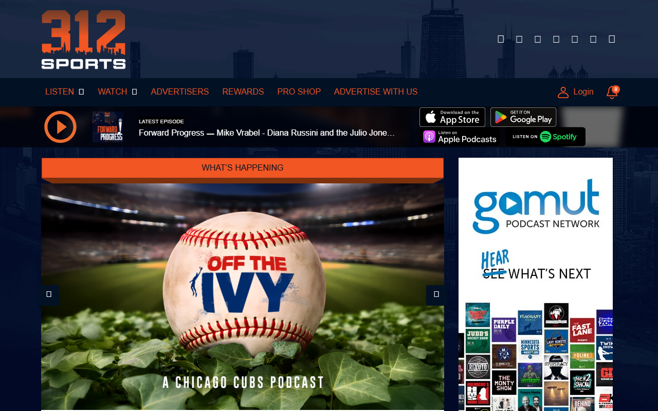 312sportschicago.com screenshot