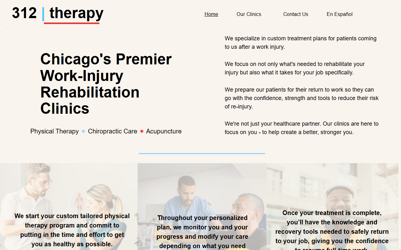 312therapy.com screenshot