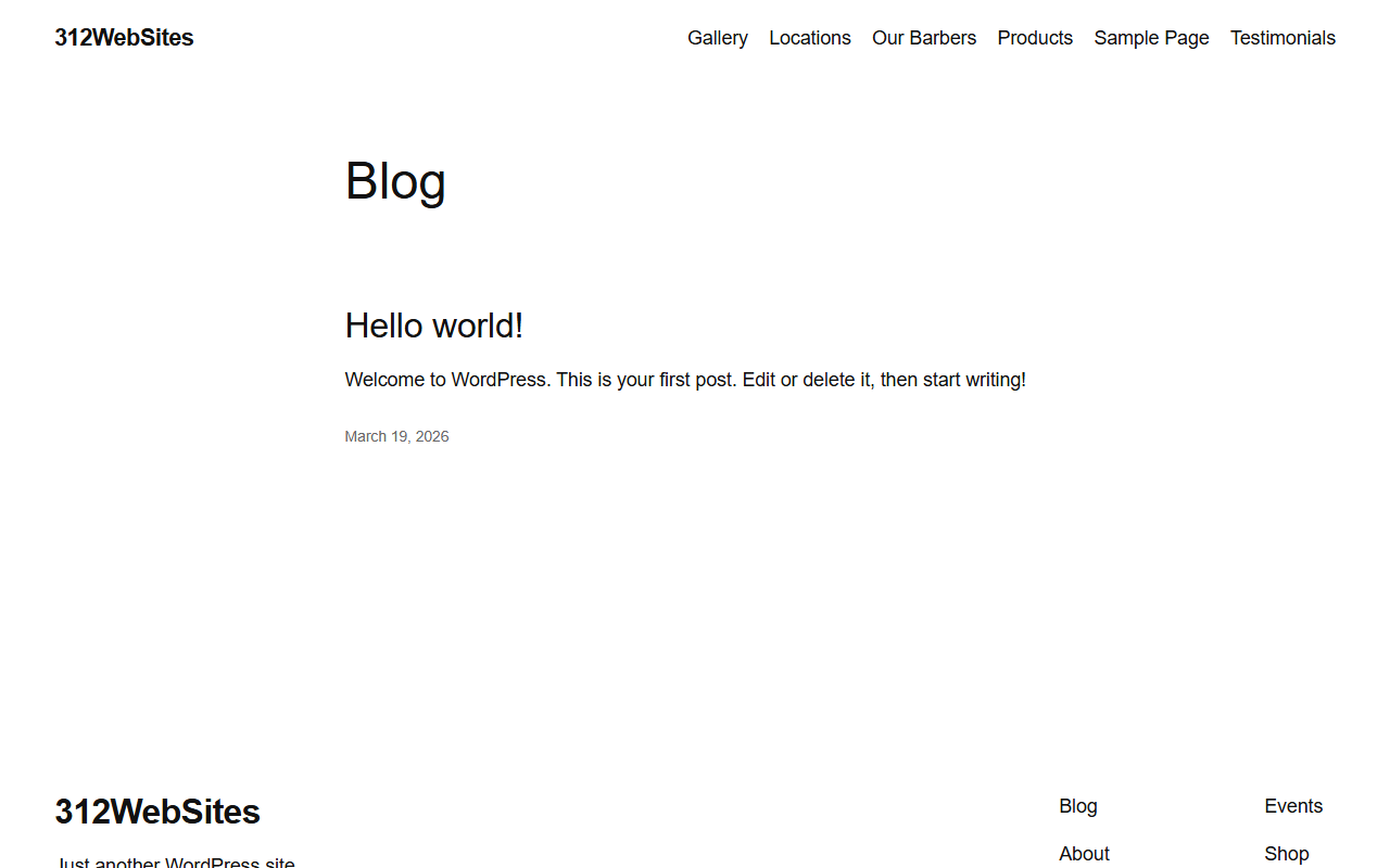312websites.com screenshot