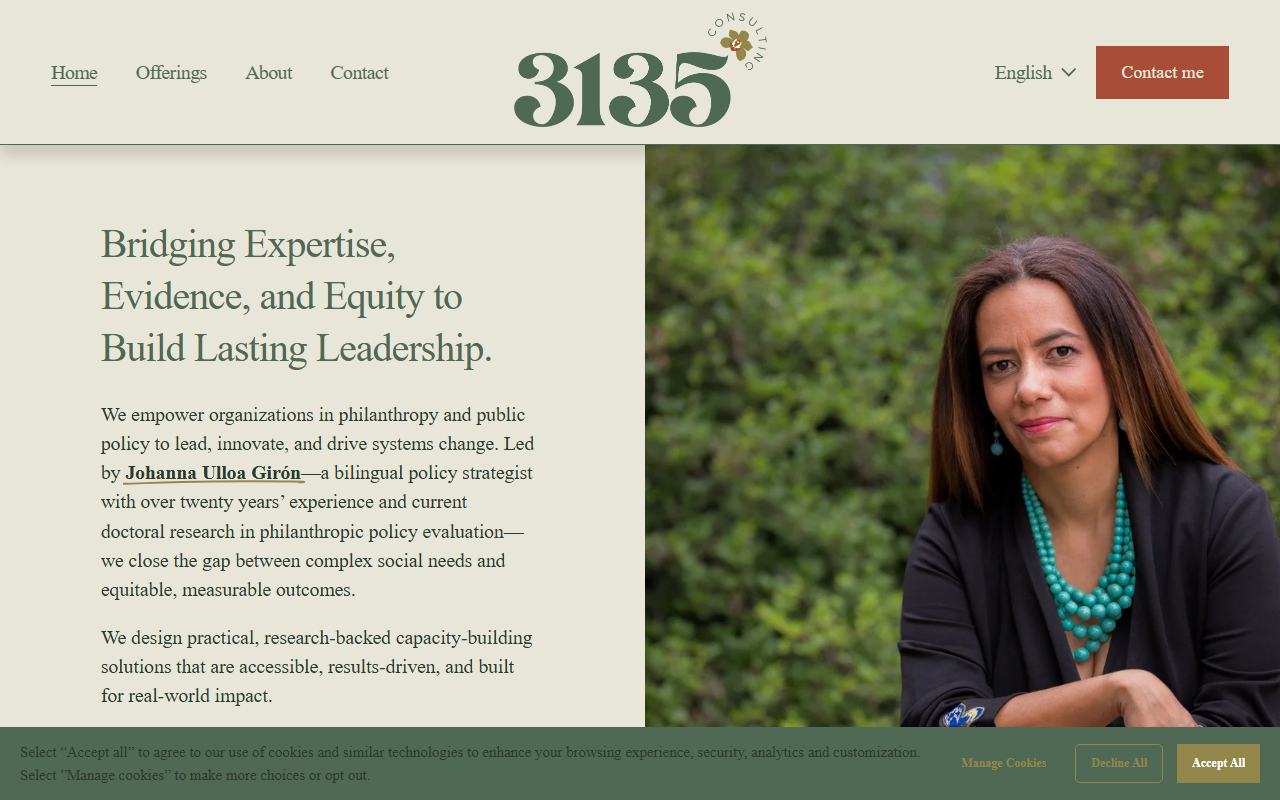 3135consulting.com screenshot