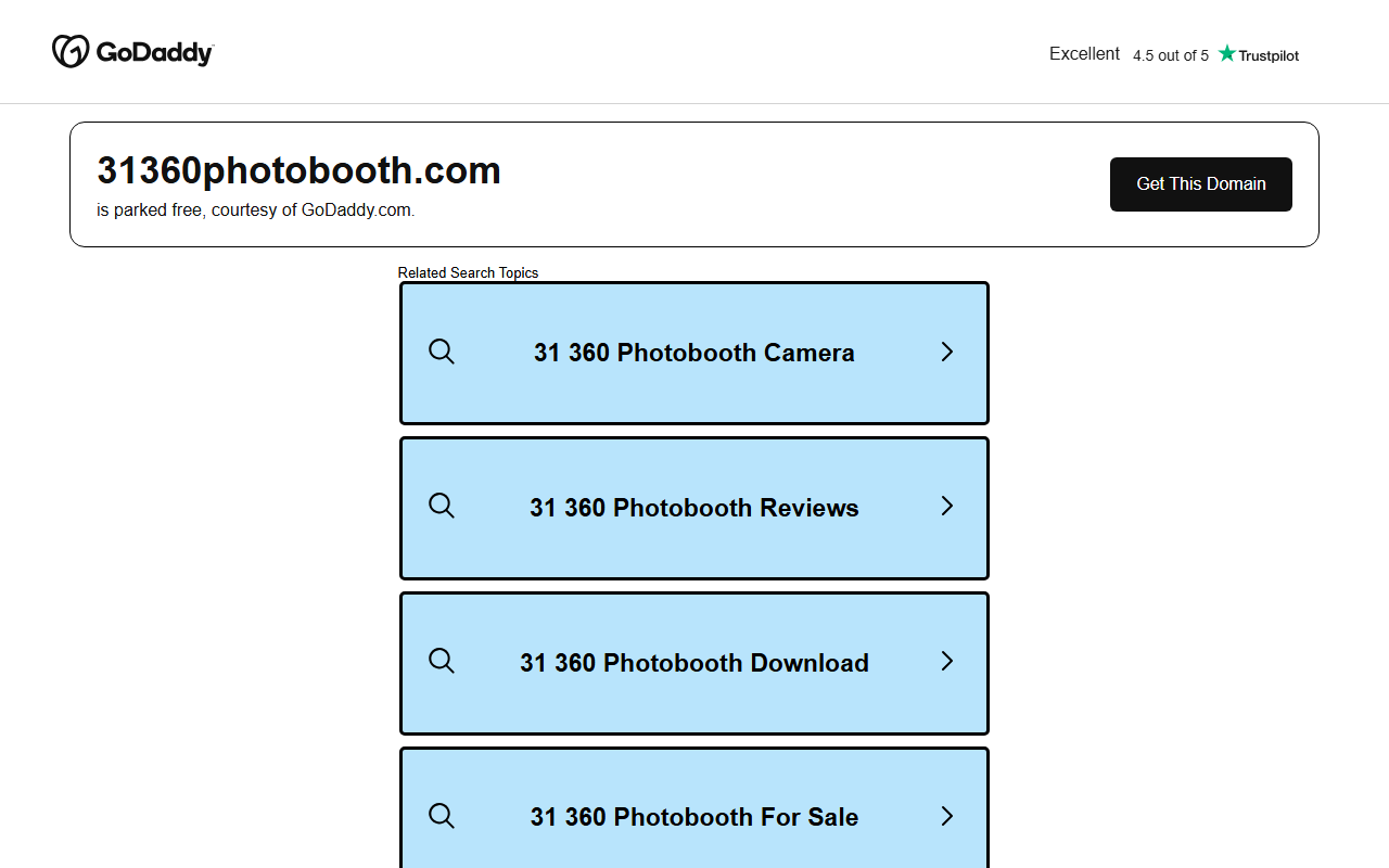 31360photobooth.com screenshot