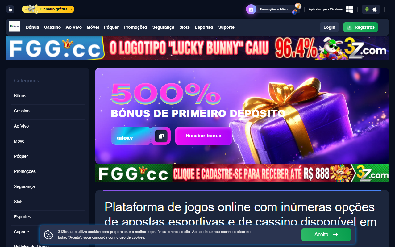313betappg.com screenshot