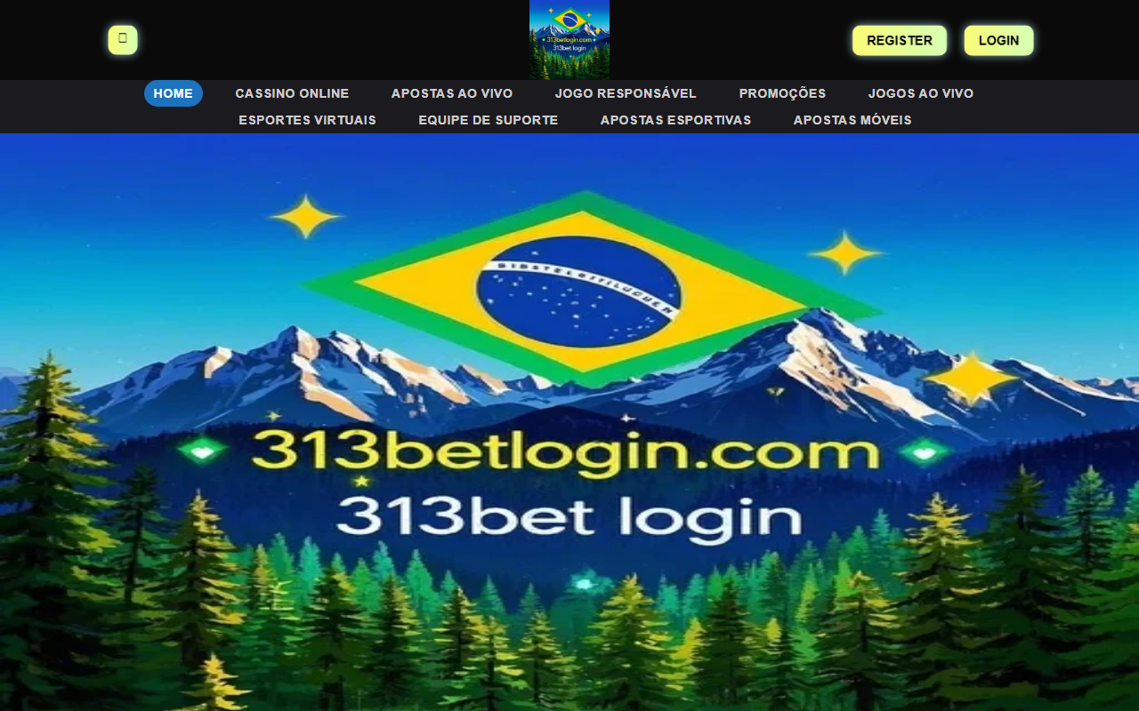 313betlogin.com screenshot