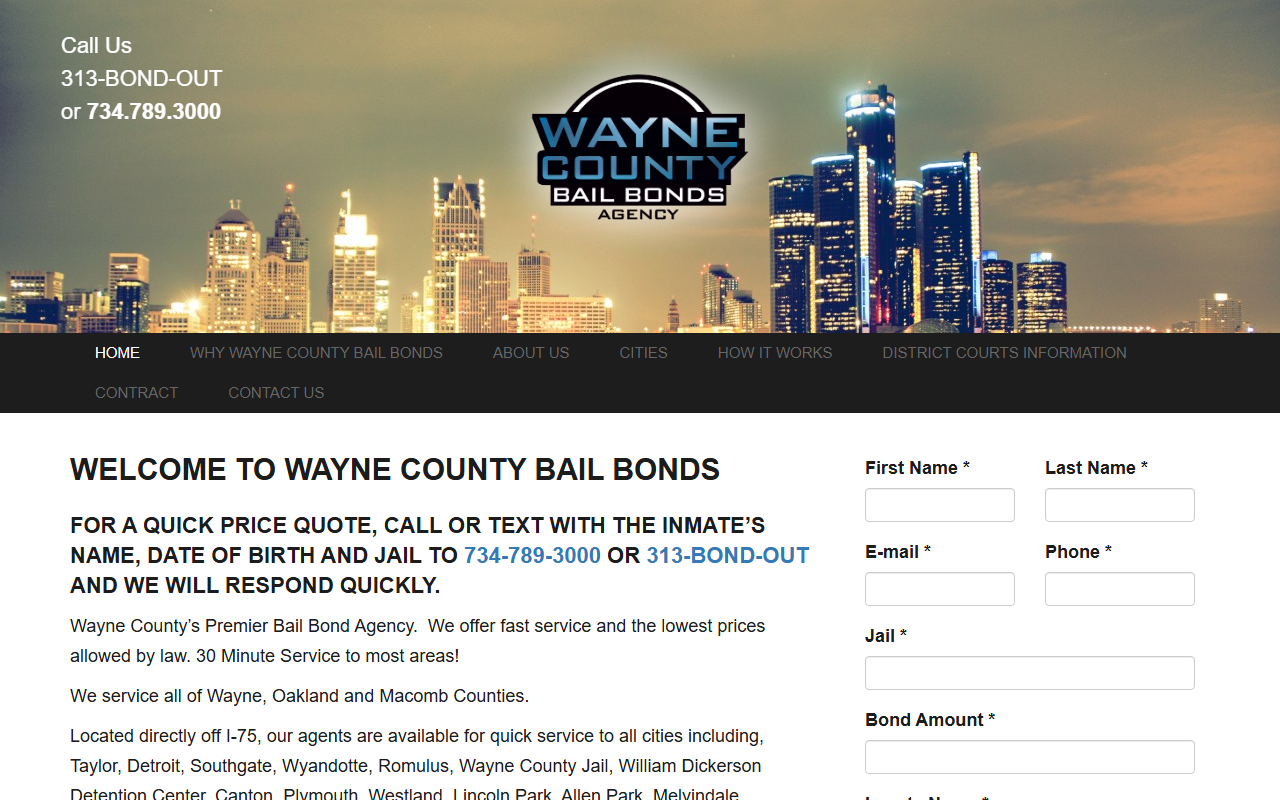 313bondout.com screenshot