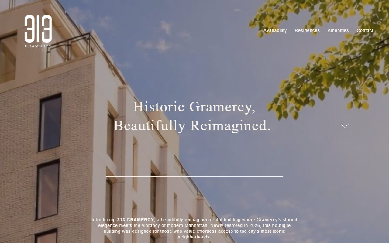 313gramercy.com screenshot