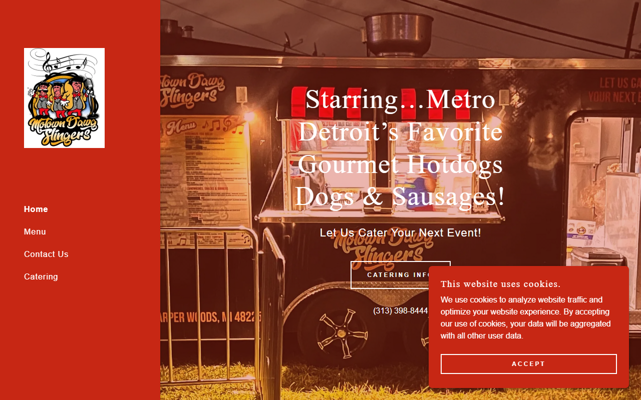 313hotdogs.com screenshot