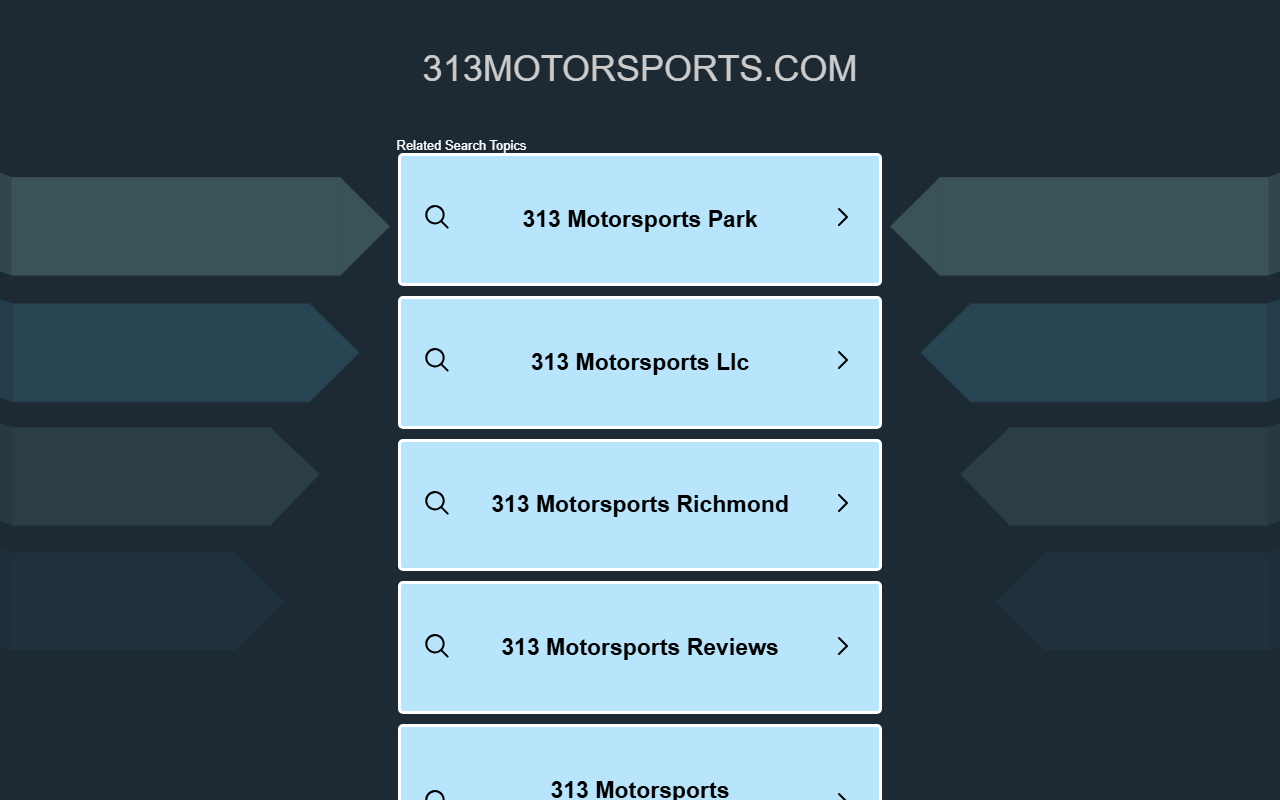 313motorsports.com screenshot