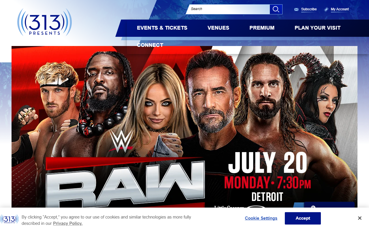 313presents.com screenshot