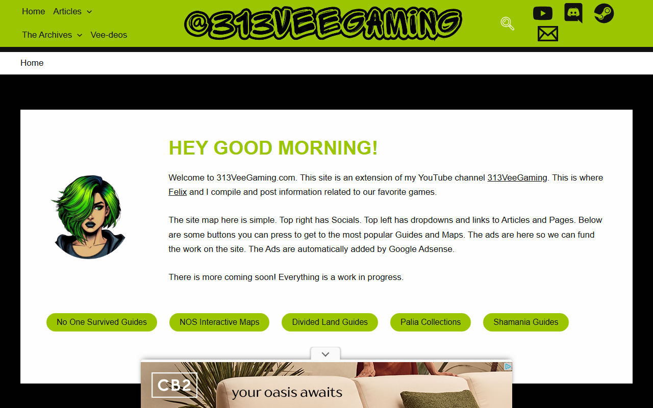 313veegaming.com screenshot